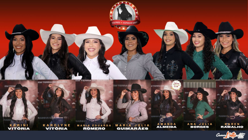 Primeira etapa: 7 meninas são escolhidas para a grande final do Baile da Rainha