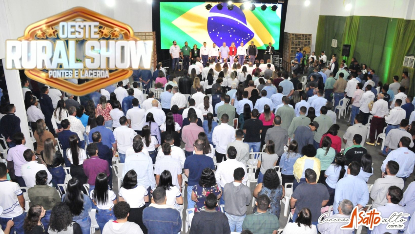 O FUTURO É AGRO. E AGORA: ABERTURA DA 3º OESTE RURAL SHOW COM RECORDE DE PÚBLICO