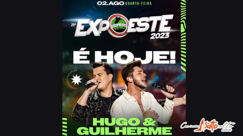 CHEGOU O GRANDE DIA: COMEÇA HOJE A 29º EXPOESTE