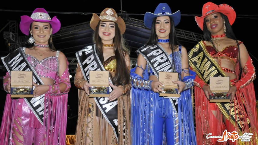 Nova Lacerda realiza baile da Rainha e escolhe as representantes da festa.