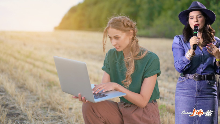 “A mulher por ter um olhar mais humanizado e minucioso e técnico tráz a diferença no Agro” – fala Melissa Freitas