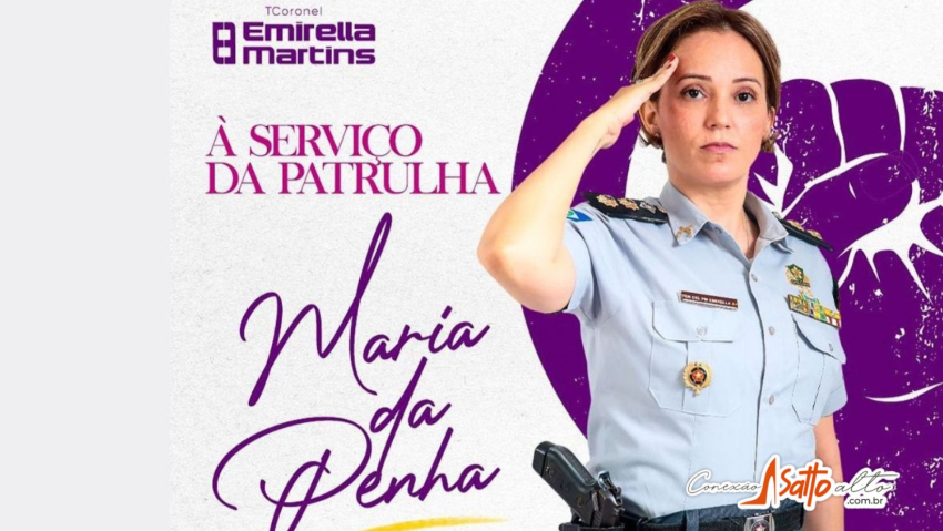 Coronel Emirella revela que algumas mulheres rejeitam visita da Patrulha por vergonha da família e de vizinhos