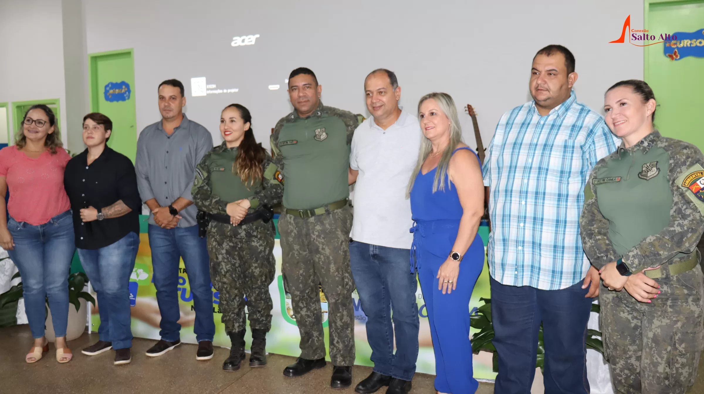 Policia Militar de Proteção Ambiental promove palestra sobre educação ambiental e Animais Taxidermizados