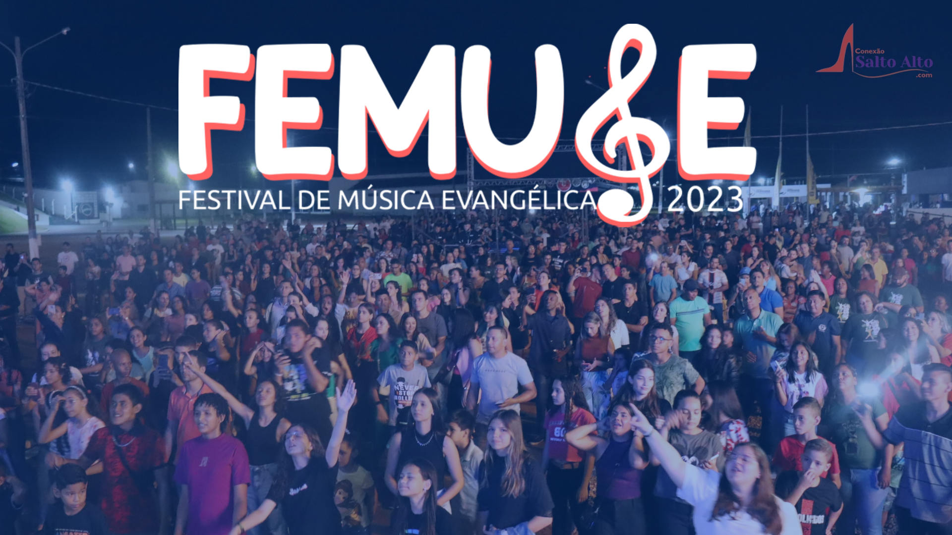 FEMUSE: Louvor e adoração e Feira das Nações recebe centenas de pessoas