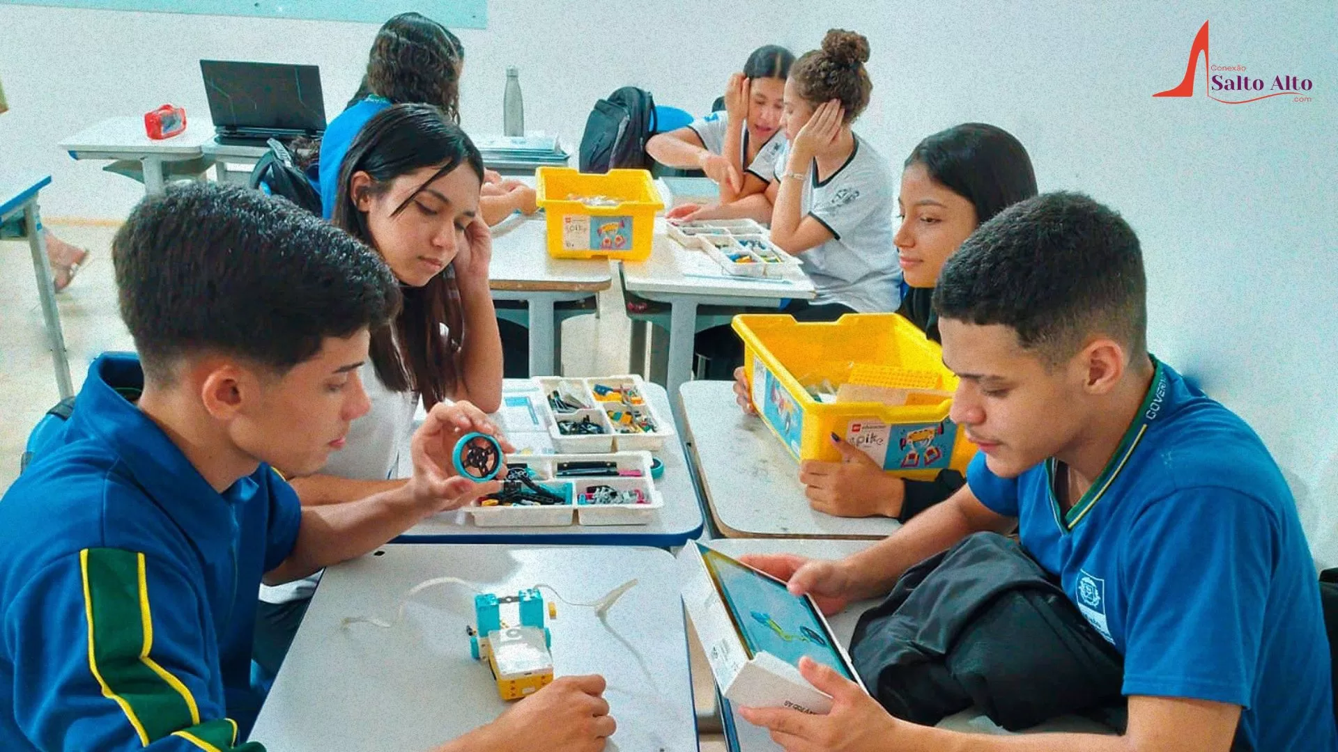 Robótica educacional impulsiona aprendizagem nas escolas da Rede Estadual de Ensino