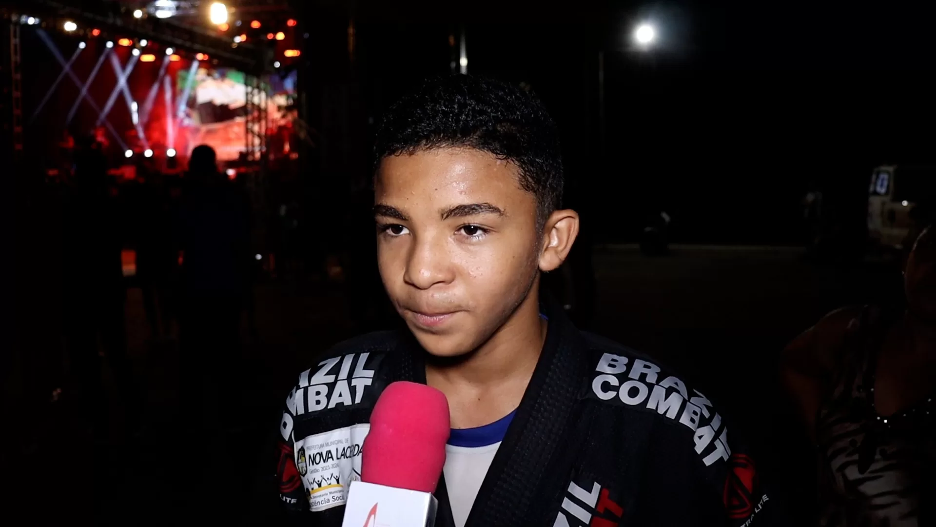 Jovem lutador de jiu jitsu representa o municipio de Nova Lacerda em São Paulo