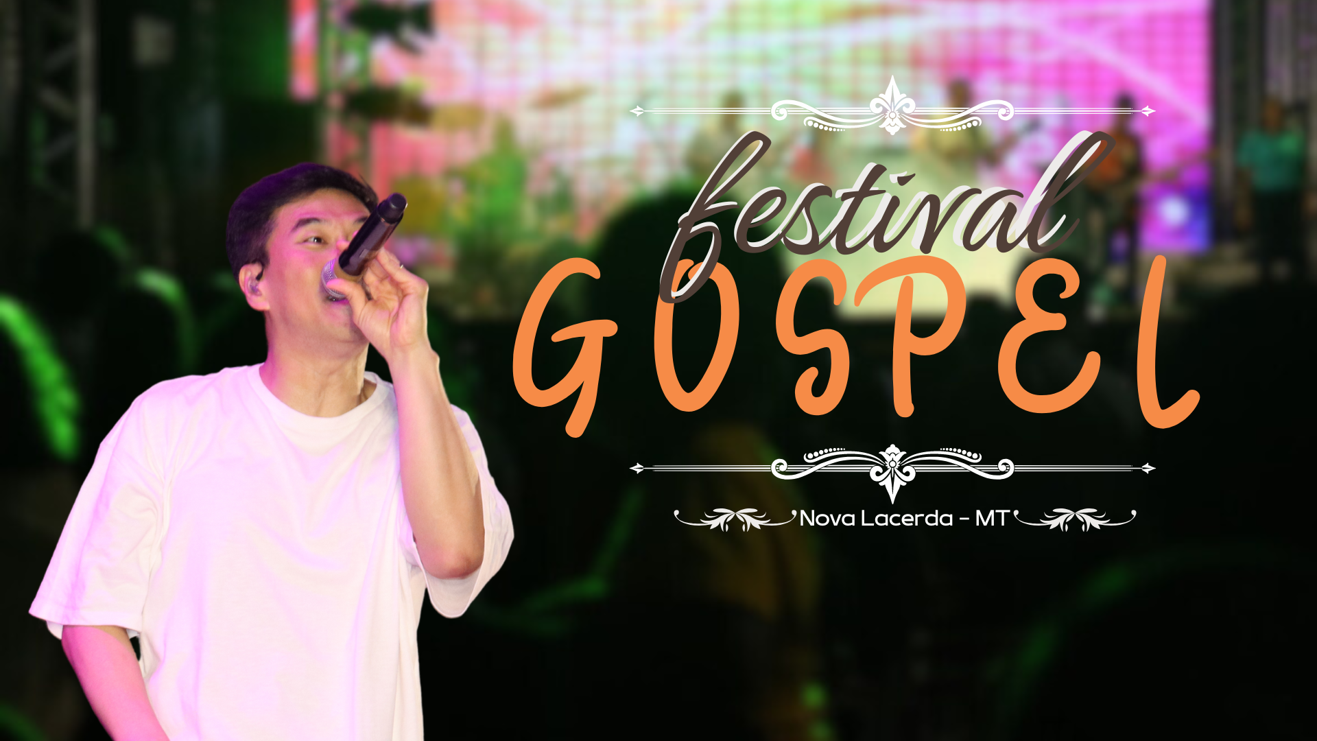 Adoração e louvor: Nova Lacerda realiza a primeira noite do “Festival Gospel” com show nacional