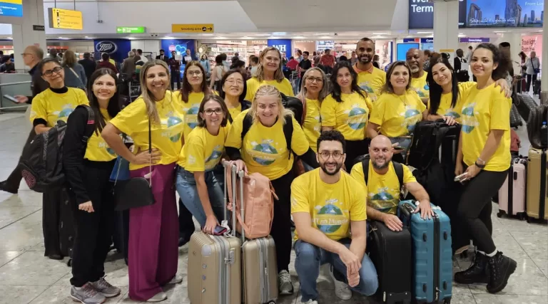 Edição passada também levou 14 professores (da foto) da rede estadual para a Inglaterra - Foto por: SECON.