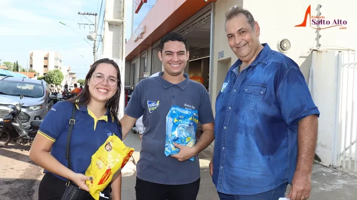 Super jornal FM sorteia ovo chocolate de 10 kg