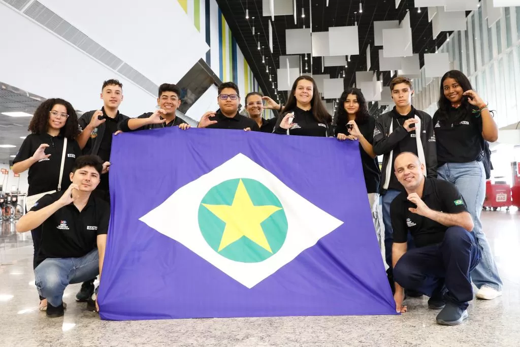 Equipe de MT é a única composta 100% por estudantes da rede pública em campeonato nos EUA