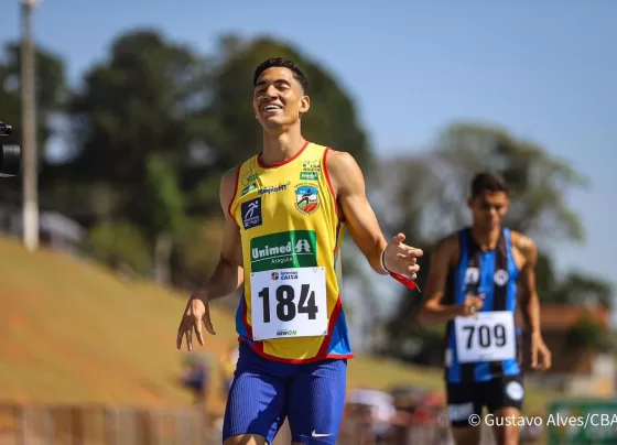 Jânio Varjão é atleta OlimpusMT - Foto por: CBAt