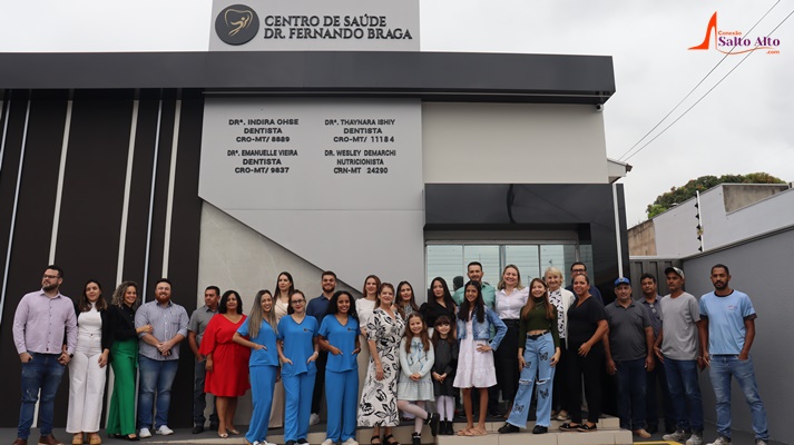 Inauguração do Centro de Saúde DR. Fernando Braga