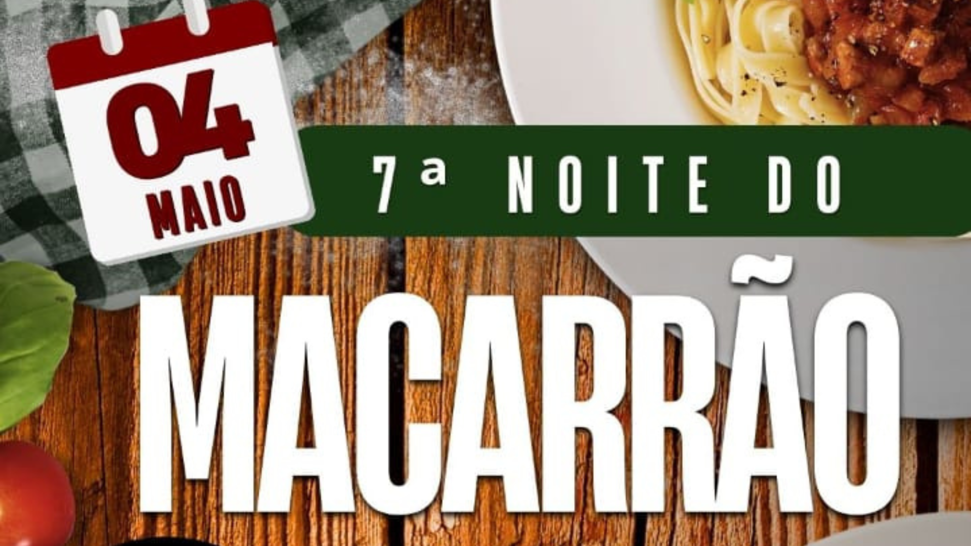 7ª Noite do Macarrão: seu convite para uma experiência gastronômica inesquecível!