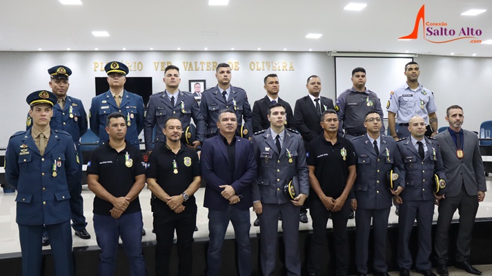 Solenidade de Imposição da Medalha Mérito da Segurança Público