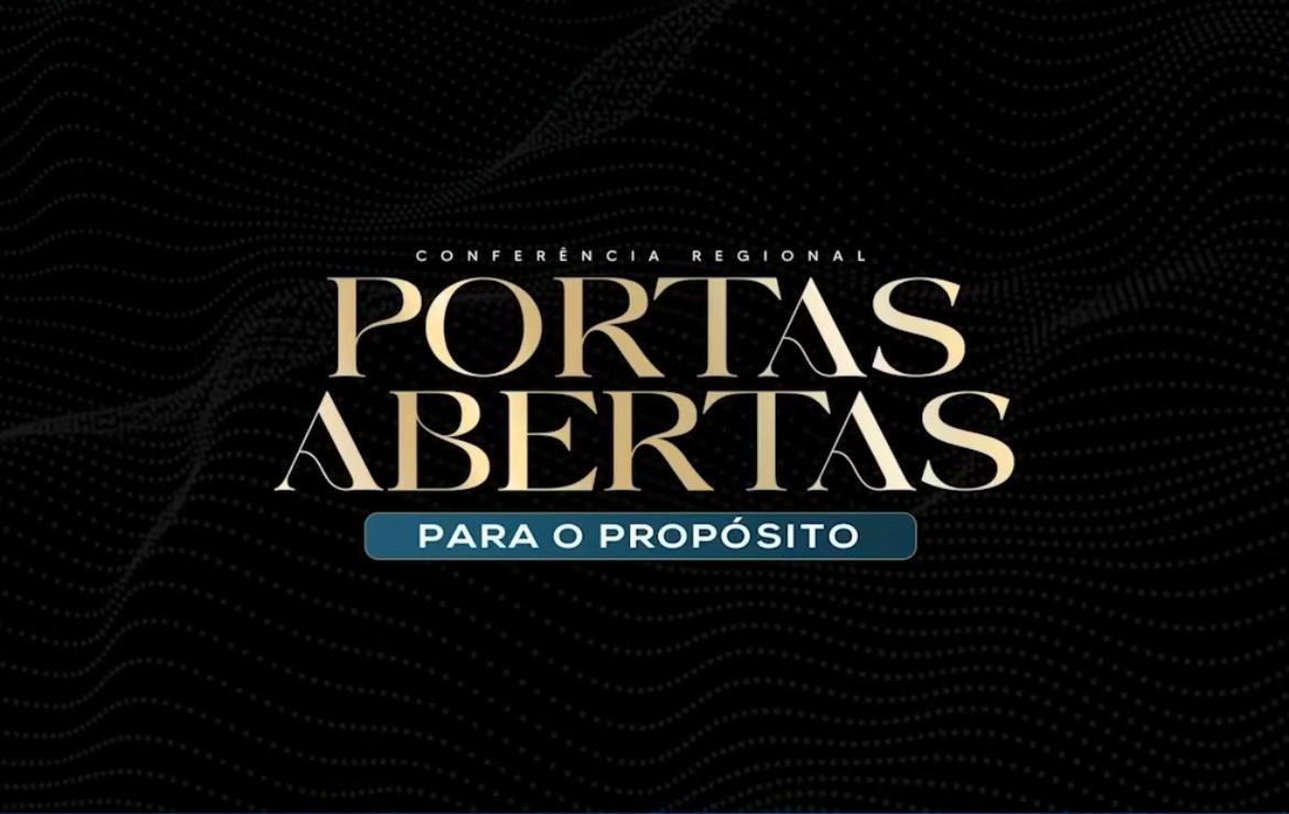 Igreja Videira promove conferência regional com o tema “Portas abertas“.